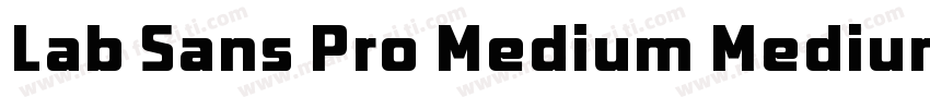 Lab Sans Pro Medium Medium字体转换